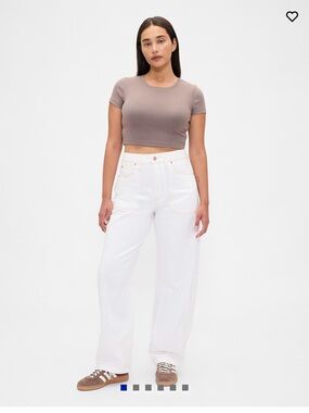 NWT GAP Curvy High Rise Barre Jeans